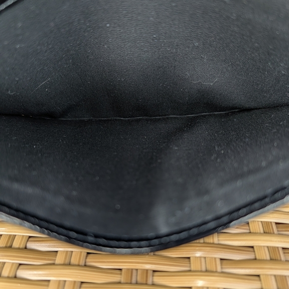 Halogen Black Patent Leather Envelope Style Clutch Wristlet Bag Purse Wallet - Picture 16 of 16